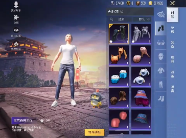 皮肤库界面