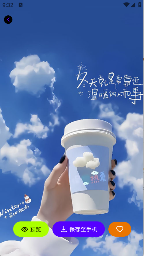 壁纸操作界面