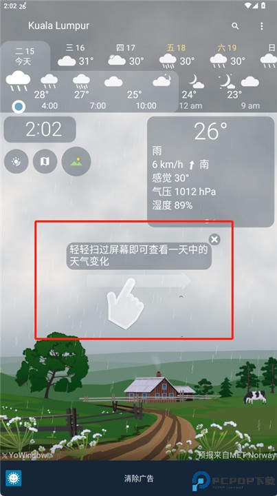 yowindow天气