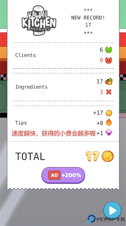 可爱厨房游戏