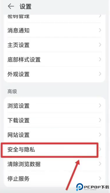 华为荣耀浏览器截图