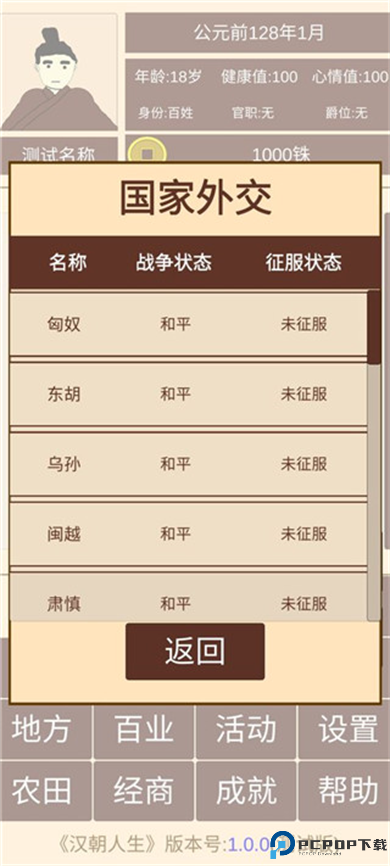 汉朝人生