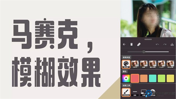 马赛克与模糊照片编辑器软件