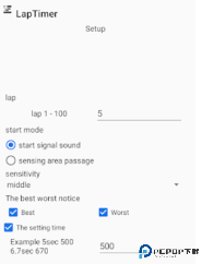 laptimer
