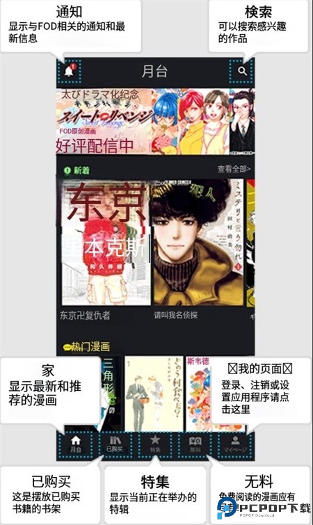 fod漫画软件