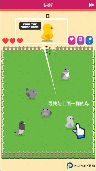 寻找鸟比赛拼图手游