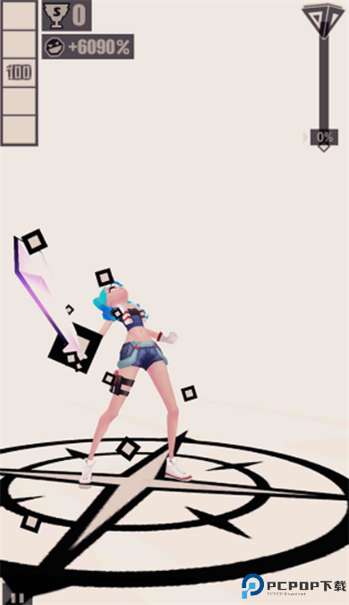 战斗少女跑酷