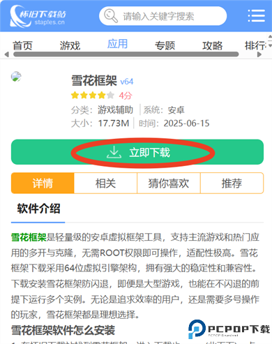 雪花框架