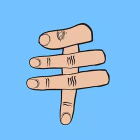 手指俄罗斯方块
