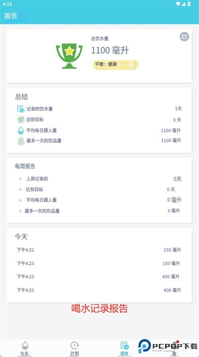喝水提醒