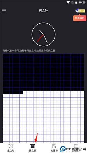 生命倒计时