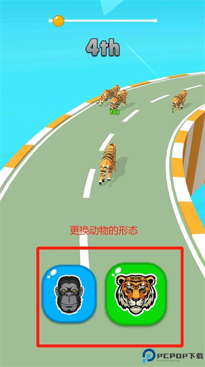 动物竞赛游戏