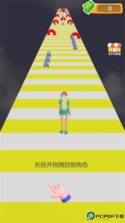 舞动的头发游戏