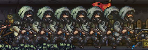 誓死坚守