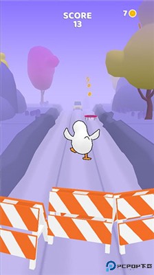 奔跑的鸭子