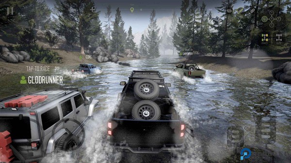 泥泞越野汽车模拟器