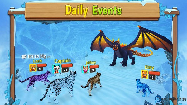 雪豹家族模拟器