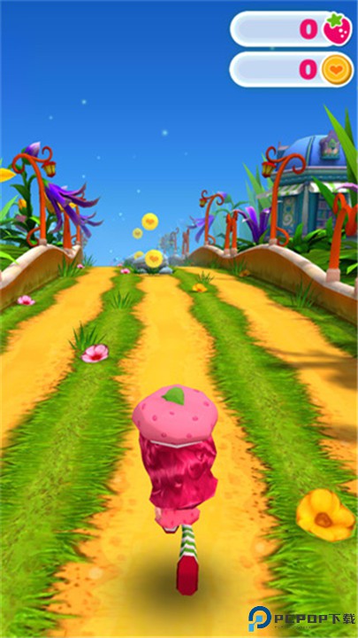 草莓女孩跑酷