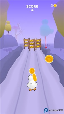 奔跑的鸭子