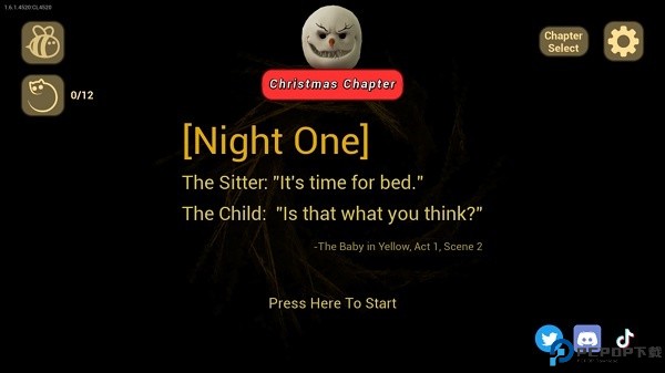 黄衣婴儿圣诞节版本