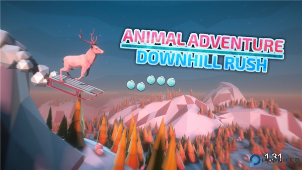 动物冒险下坡冲刺