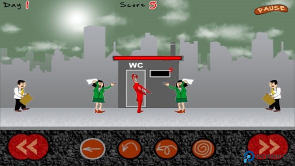 大便超人厕所保卫战