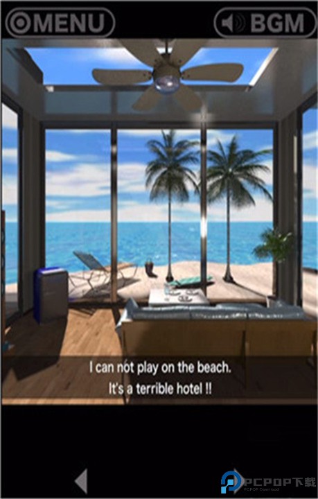 逃脱游戏度假酒店热带沙滩