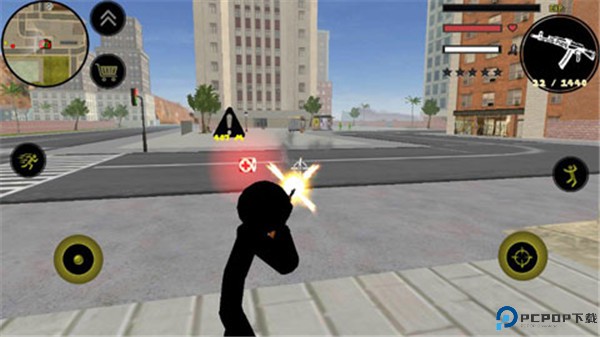 火柴人绳索英雄