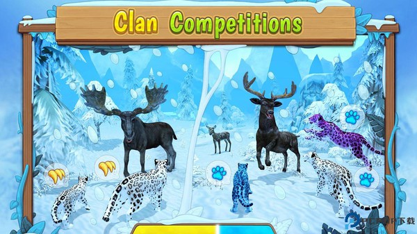 雪豹家族模拟器