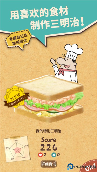 可爱的三明治店