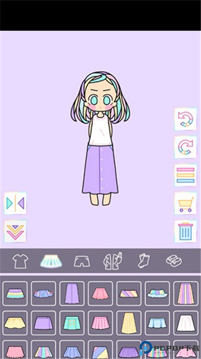 粉彩女孩