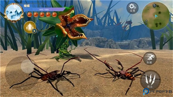 蜘蛛模拟生存游戏