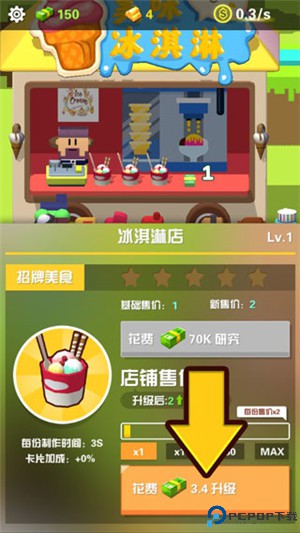 放置美食