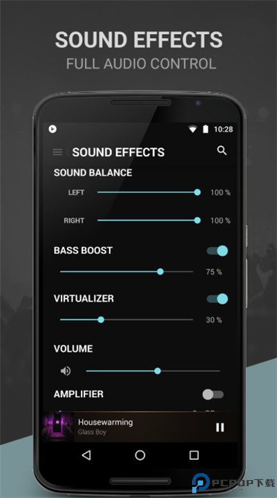 黑色音乐播放器