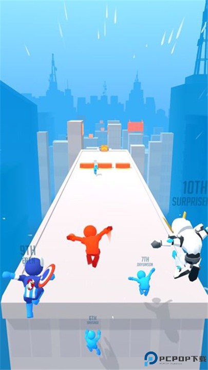 跑酷比赛自由跑