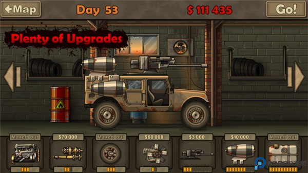 战车撞僵尸手机版