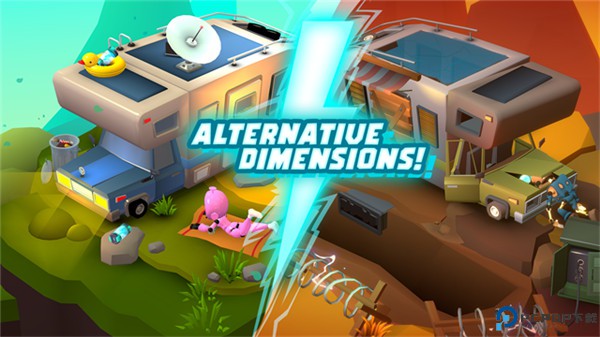 微型机器人传送门逃脱手游