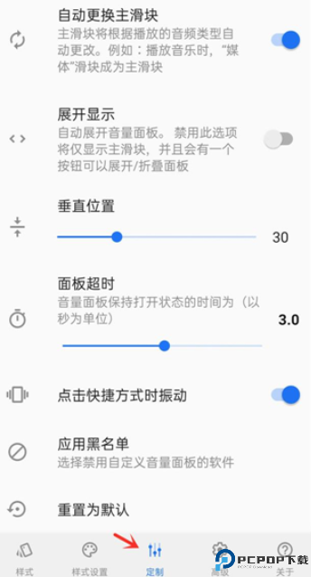 volume styles