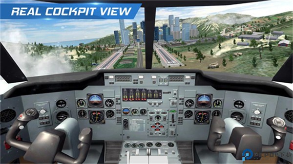 真实飞行模拟3d手游