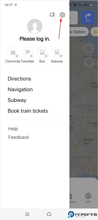 naver地图app