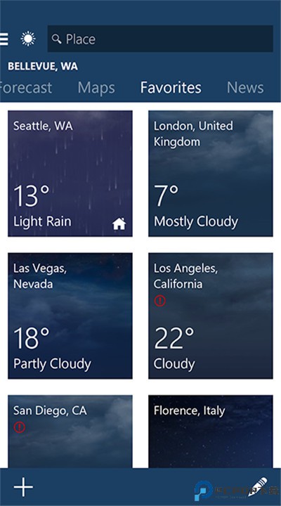 微软天气app