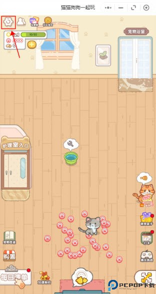 猫猫狗狗一起玩微信小游戏