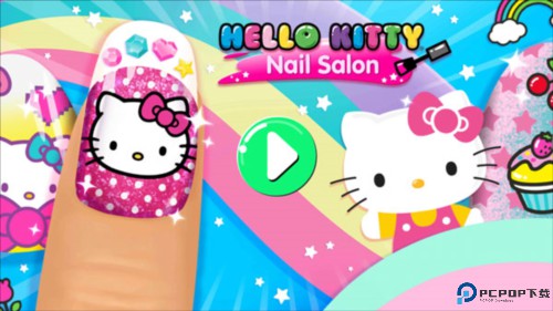 hellokitty美甲沙龙游戏