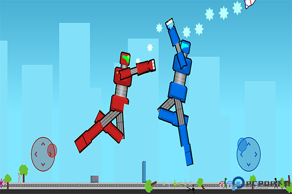 机甲棒斗士双人火柴人免费下载