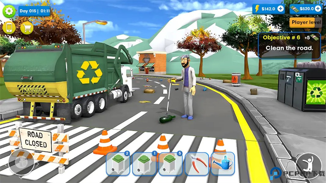 杂草农场垃圾收集器模拟手游