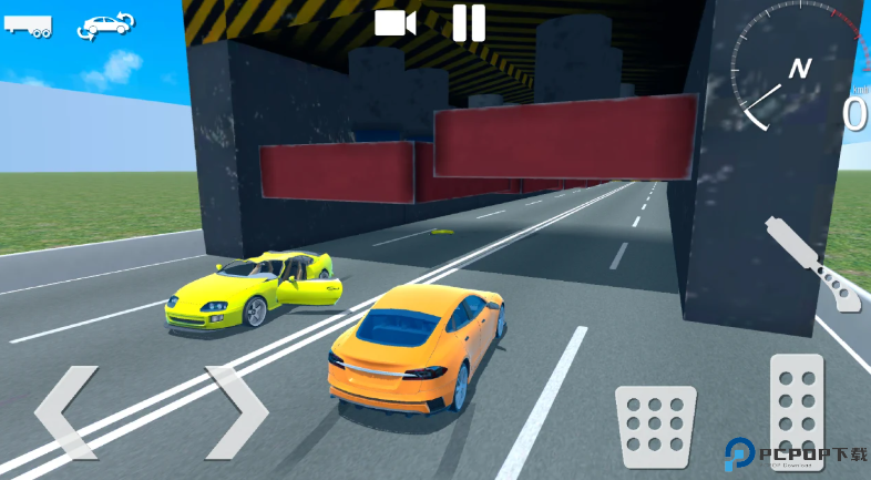 汽车高速碰撞模拟器