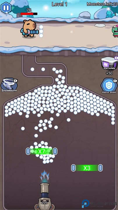 雪球子弹倍增器免费下载