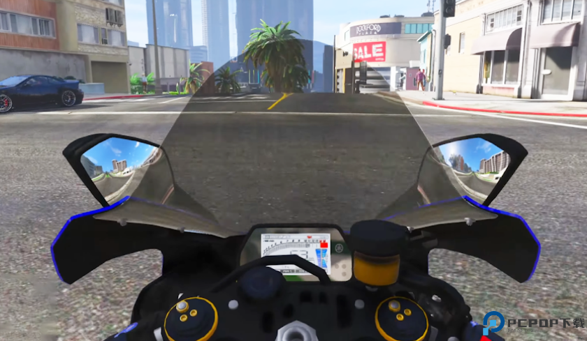 摩托赛车驾驶模拟器