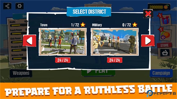 城市战士与街头帮派手游最新版