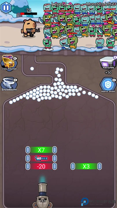 雪球子弹倍增器免费下载
